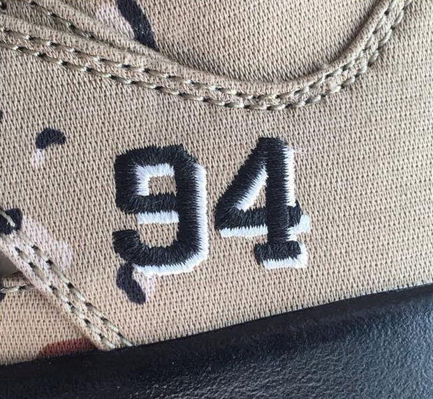 The Details That Make Up The Supreme x Air Jordan 5 Desert Camo