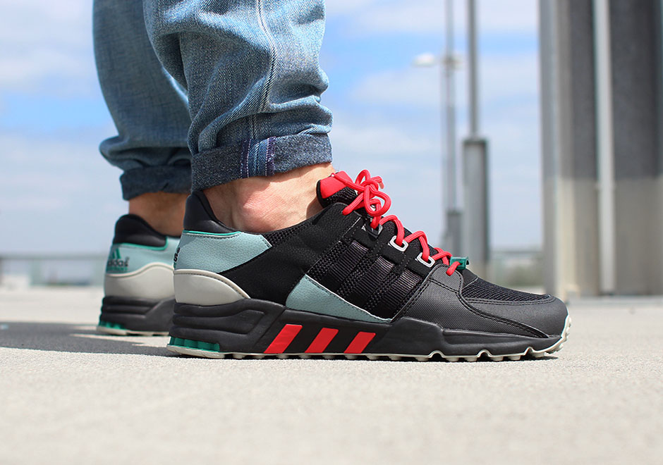Adidas Support Black Red Blue 1