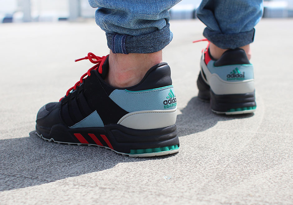 Adidas Support Black Red Blue 2