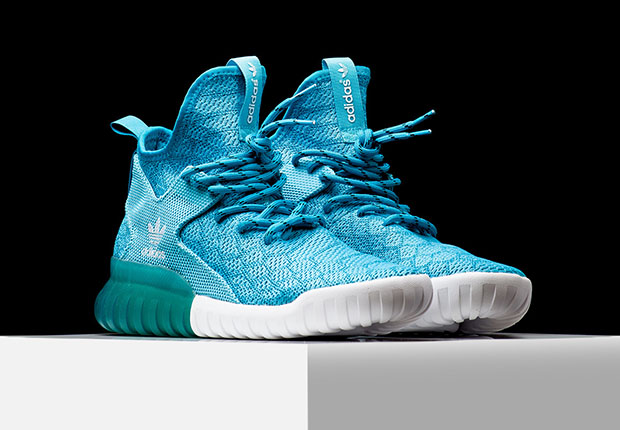 Adidas Tubular X Primeknit Aqua 2