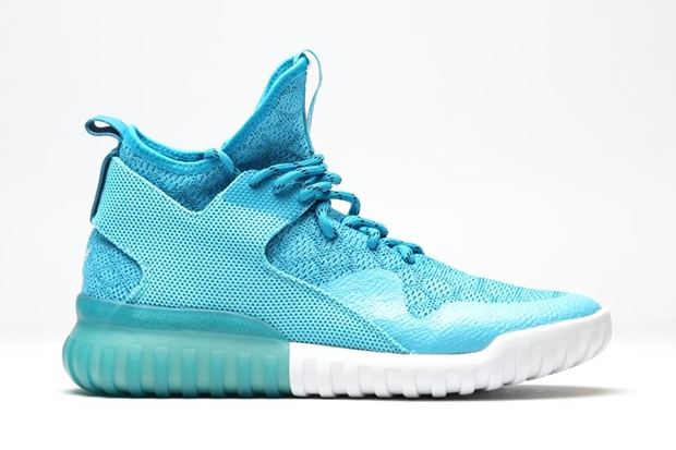 Adidas Tubular X Primeknit Bright Cyan 04