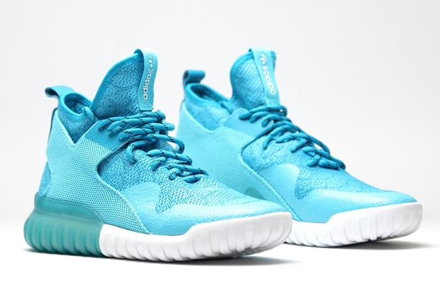 Adidas Tubular X Primeknit Bright Cyan 05