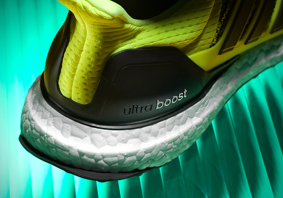 Adidas Ultra Boost Solar Yellow Volt Mens 4