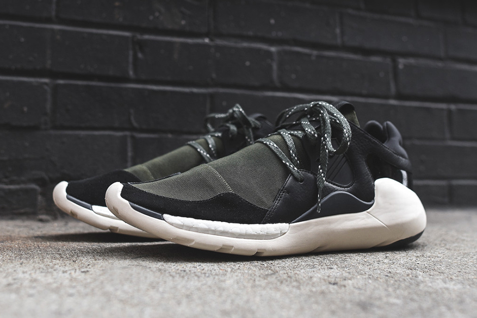 The adidas Y-3 Boost QR in a Colorway to Match Your Fall Bomber Jacket