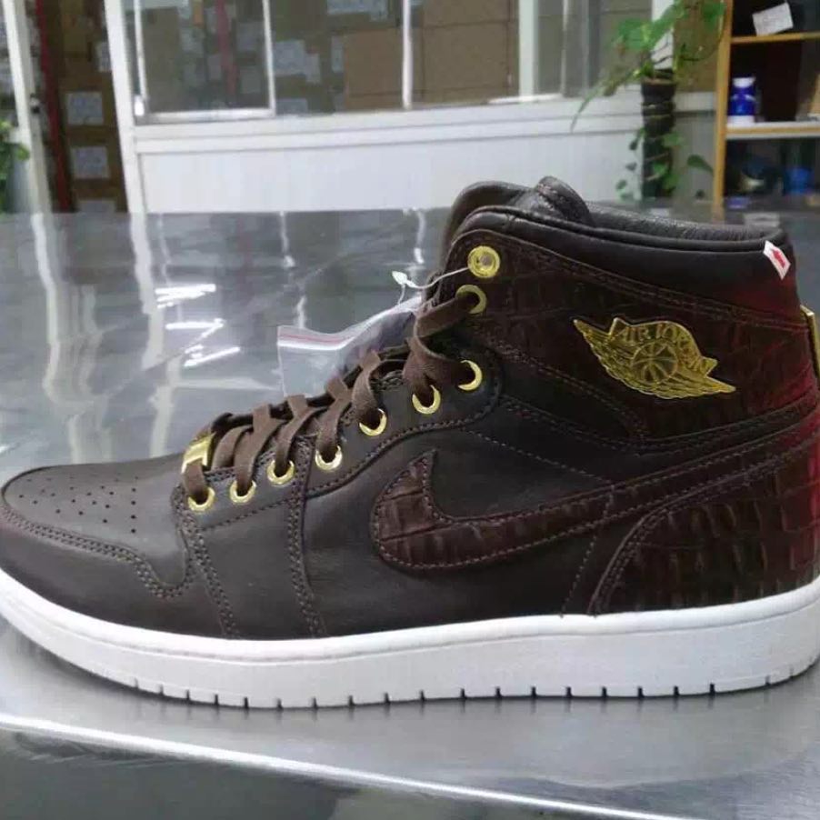 Croc Skin Version Air Jordan 1 Pinnacle