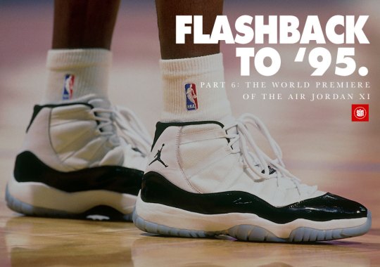 Flashback to ’95: The World Premiere of the Air Jordan XI