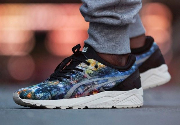 Graphic Prints Aplenty In The ASICS GEL-Kayano EVO “Shibuya”