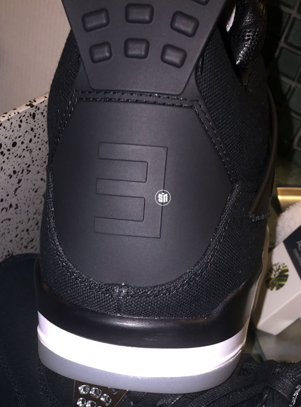 eminem jordan 4 black