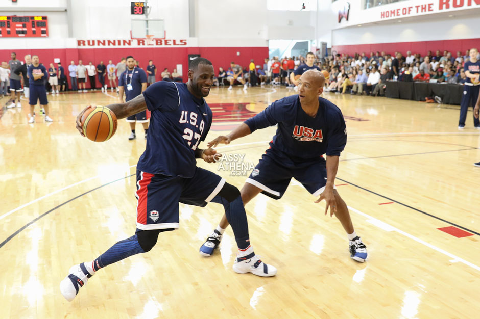 Lebron Joins Usa Mini Camp For Day 2 03