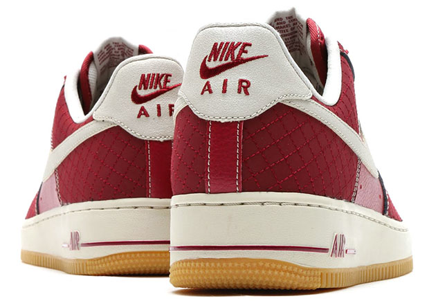 Nike Air Force 1 Team Red Light Bone Boot Style 5