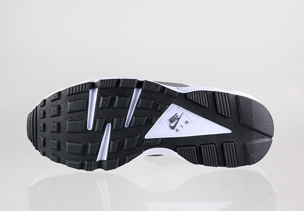 Nike Air Huarache White Black Grey Spurs 4