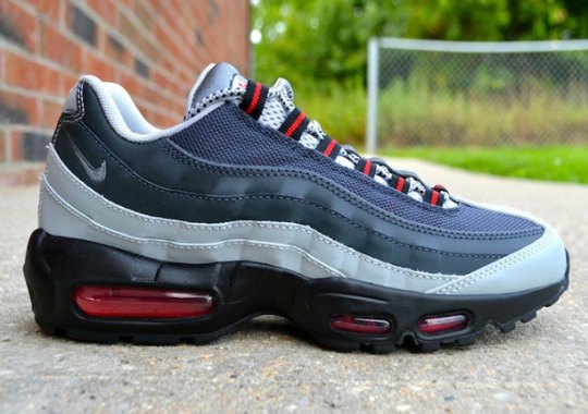 Grey Gradient Uppers On This New Nike Air Max 95 Colorway