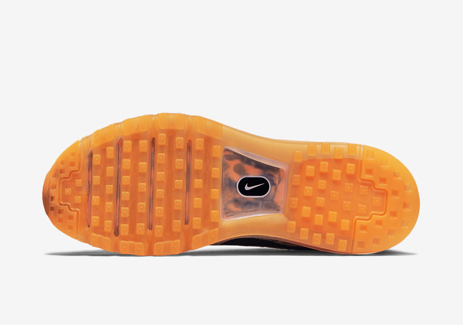Nike Flyknit Air Max Premium Wolf Grey Total Orange 2