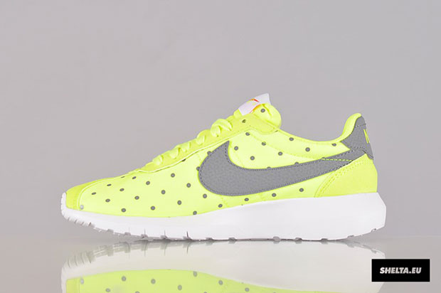 nike roshe ld 1000 polka dot yellow 2