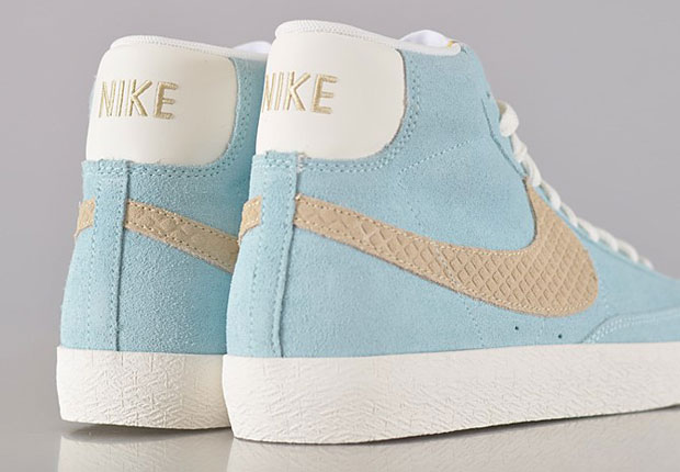 The Nike Blazer Mid Vintage Embraces Pastel Suedes