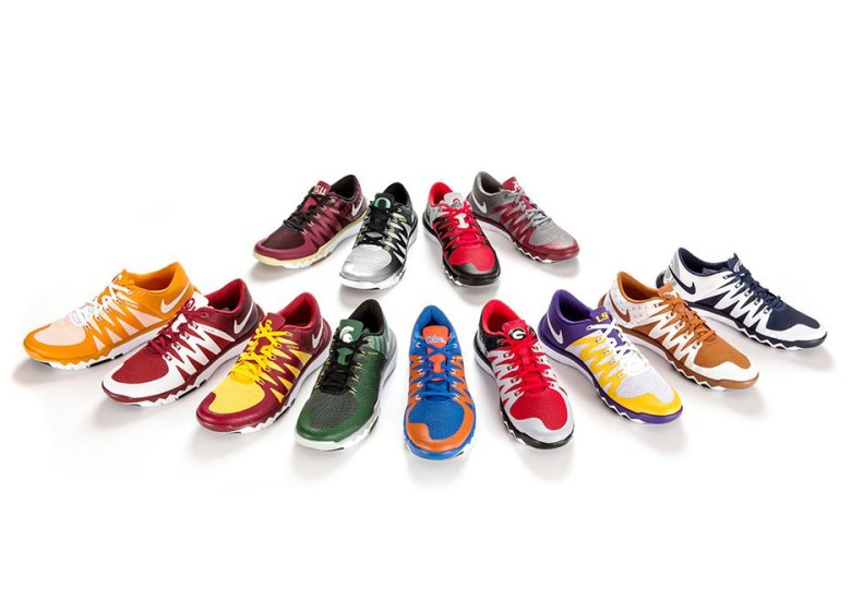 Pick Your Favorite College Football Team With The Nike Free TR 5