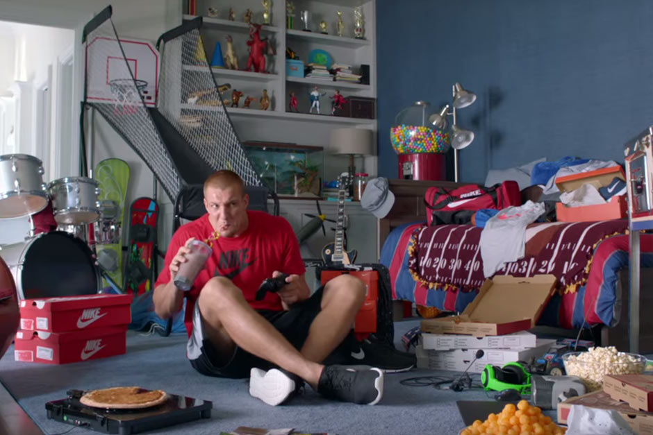 Rob Gronkowski Kids Foot Locker Ad 1