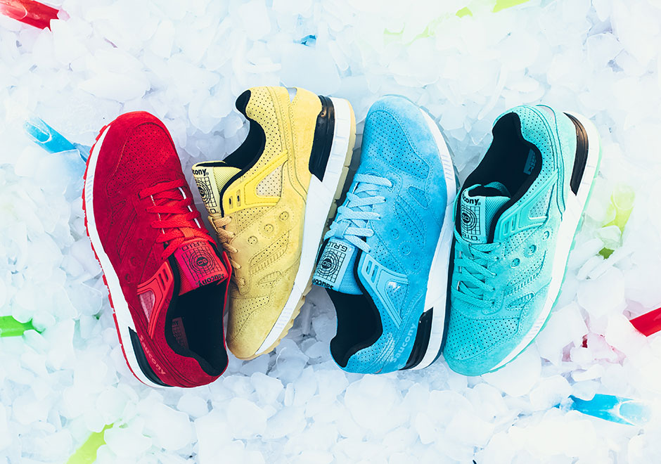 Saucony Originals Battles The Hot Summer With The "No Chill" Pack