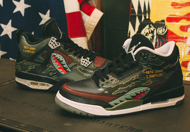 Legendary Sneaker Customizer SBTG Is Back With The Air Jordan 3 and 4