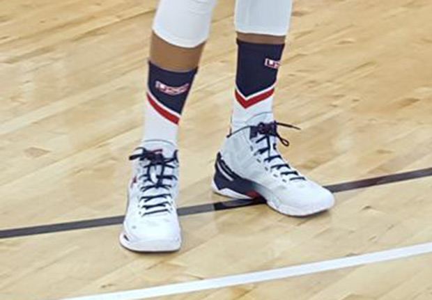 NBA Champion Steph Curry Is Wearing The UA Curry 2 For Team USA Mini-Camp