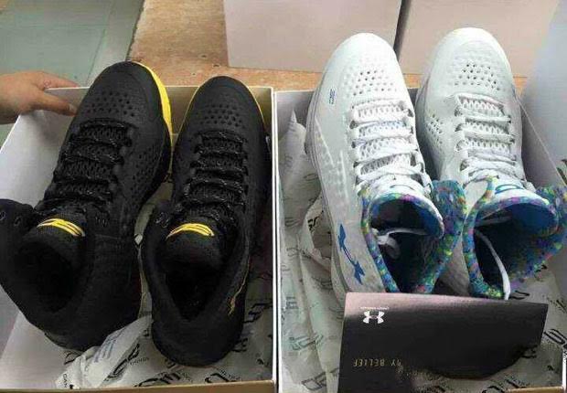 First Look At The UA Curry One "Championship" Pack