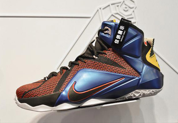 What The Lebron 12 Right Shoe