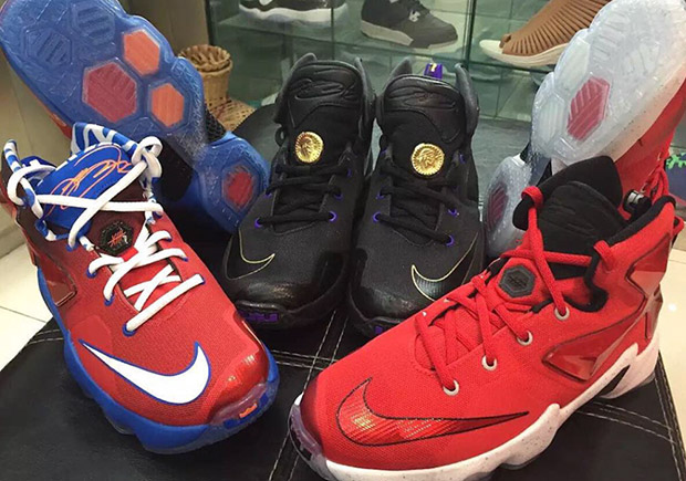 Here's A Preview Of Upcoming Nike LeBron 13 Colorways For Kids