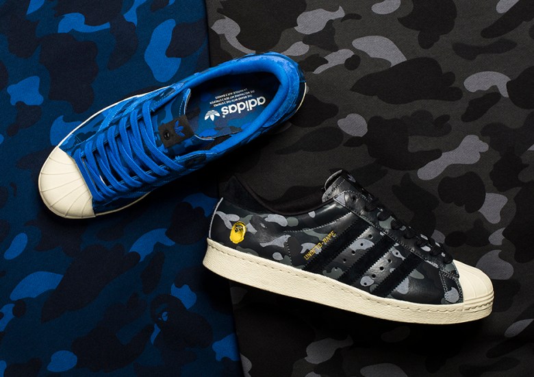 adidas Unveils The Store List For The BAPE x UNDFTD Superstars