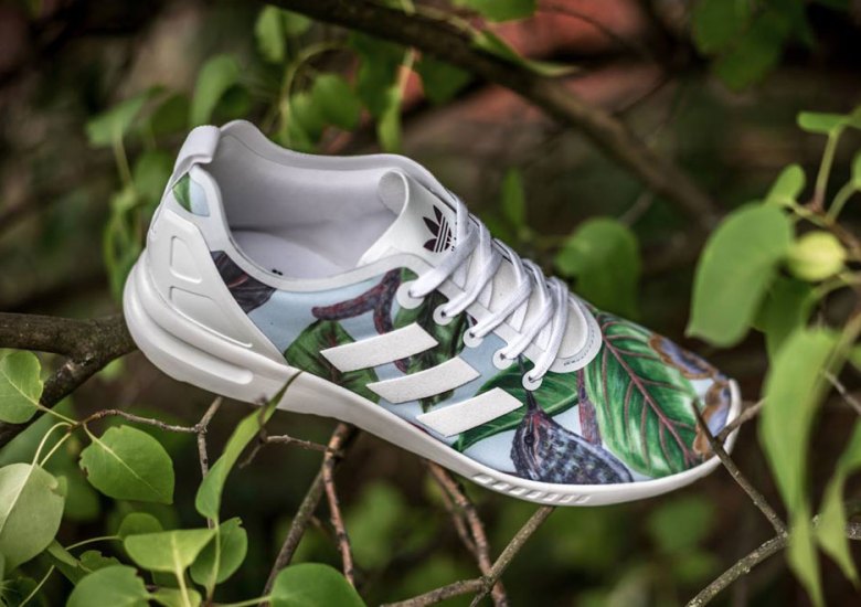 “Hummingbird” Prints On This Slimmed Down Version of the adidas ZX Flux