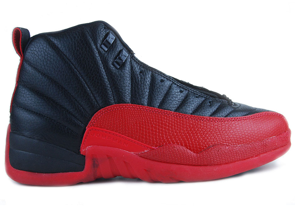 jordan 12 black red