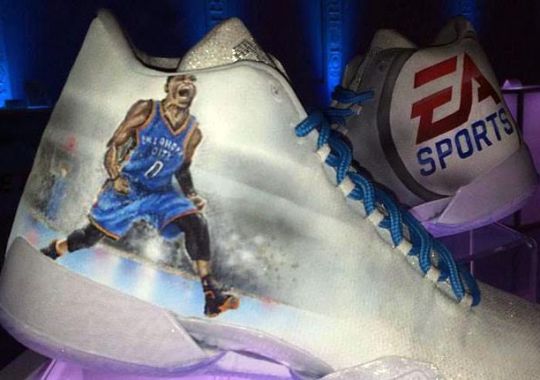 EA Sports Celebrates NBA Live ’16 With An Air Jordan Custom By Mache