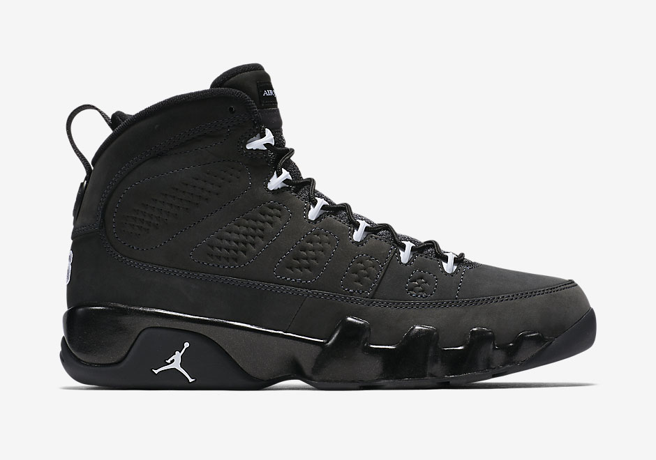 Air Jordan 9 Retro Anthracite Official Images Expensive