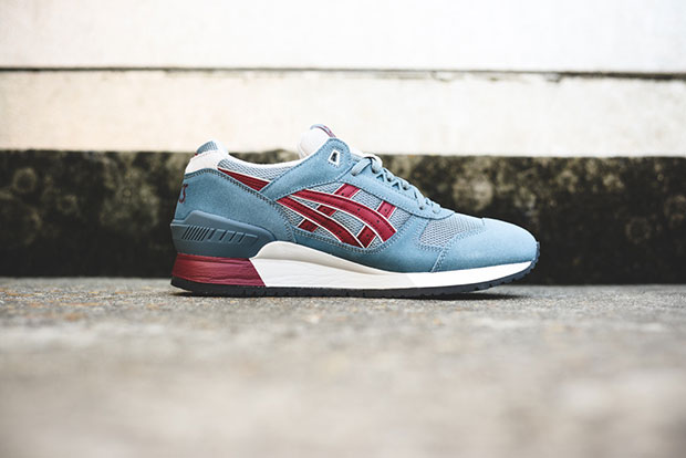 Asics Gel Respector Goblinblue Burgundy 2