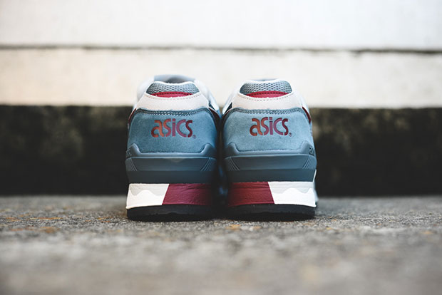 Asics Gel Respector Goblinblue Burgundy 4