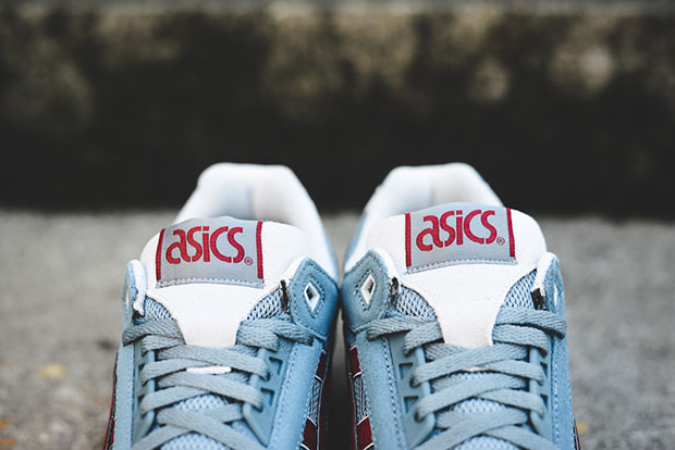 Asics Gel Respector Goblinblue Burgundy 5