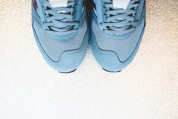 Asics Gel Respector Goblinblue Burgundy 6