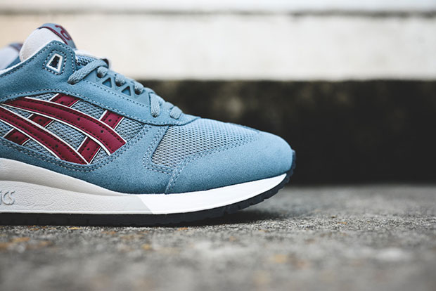 Asics Gel Respector Goblinblue Burgundy 8