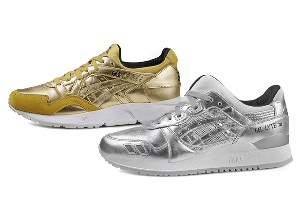 Wegversperring In detail wassen These Gold And Silver ASICS Releases Are Meant For Christmas -  SneakerNews.com
