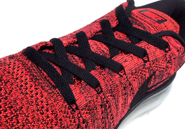 Flyknit Air Max Red Black Bred 1