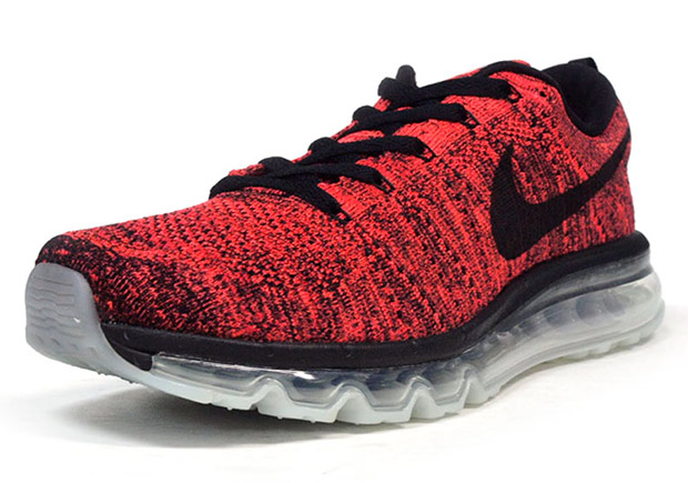 red air max flyknit