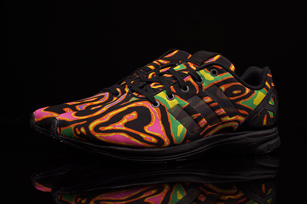 Jeremy Scott's Psychedelic adidas ZX Flux Design - SneakerNews.com