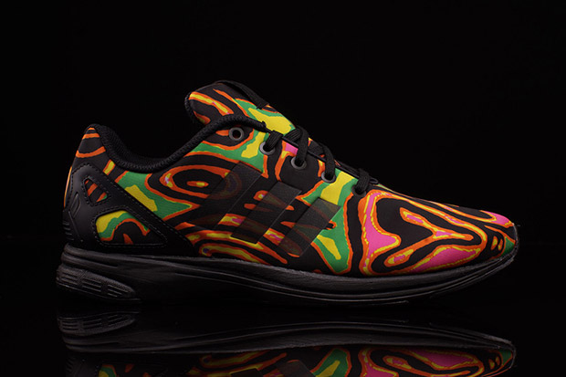 Jeremy Scott s Psychedelic adidas ZX Flux Design SneakerNews