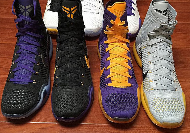 These Might Be Kobe's Last Nike Kobe 10 PEs As A Los Angeles Laker