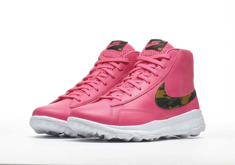 Michelle Wie Nike Blazer Golf Pink Camo 2