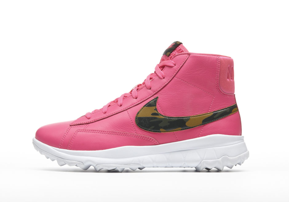 Michelle Wie Nike Blazer Golf Pink Camo 3