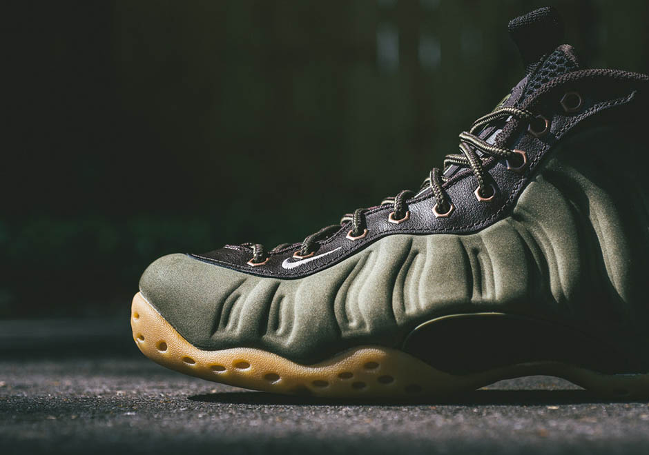 Nike Air Foamposite One Prm Suede Olive Release Reminder 2