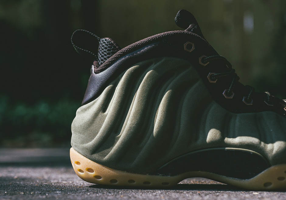 Nike Air Foamposite One Prm Suede Olive Release Reminder 3