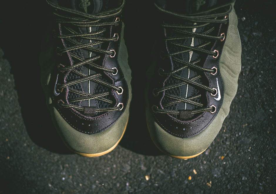 Nike Air Foamposite One Prm Suede Olive Release Reminder 5