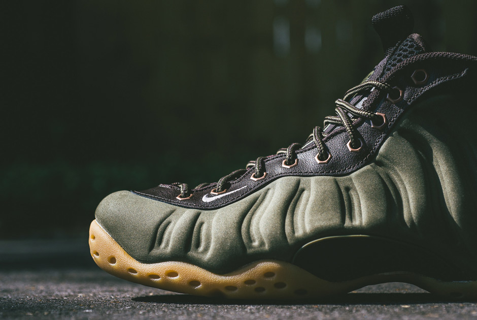 Nike Air Foamposite One Suede Olive Release Date Change 02