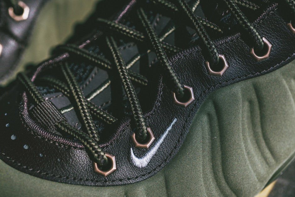 Nike Air Foamposite One Suede Olive Release Date Change 06